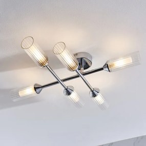 Lustră aplicată pentru baie Endon 95045 NATORI 6xG9/3W/230V IP44 crom lucios