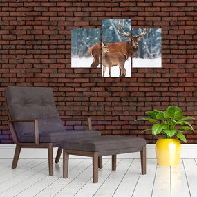 Tablou - Ceb și căprioare (90x60 cm)
