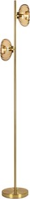 Osram - Lampadar GOLD GLASS 2xE14/12W/230V auriu/bej fumuriu