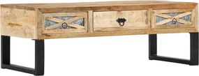 vidaXL Măsuță de cafea, 110 x 50 x 38 cm, lemn masiv de mango