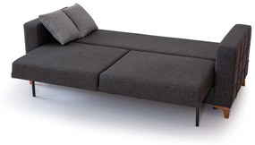 Set canapea extensibila de 210cm si fotoliu alya