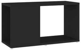 809054 vidaXL Comodă TV, negru, 60x24x32 cm, PAL