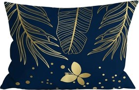 Fața de pernă din microfibra VISATA 70x90 cm, neagra