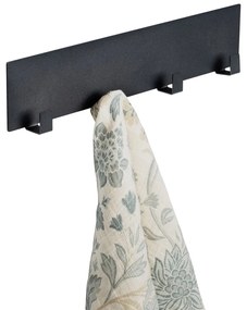 Bară magnetică pentru ustensile de bucătărie Black Outdoor Kitchen Ima, negru