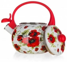 Ceainic smălțuit Banquet Poppy, 2,2 l