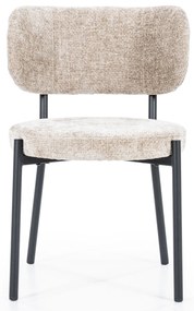 Scaun din stofa Oasis taupe