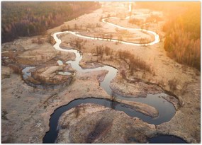 Tablou - Răsărit la Meander (70x50 cm)
