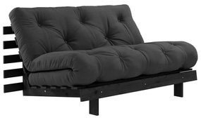 Canapea extensibilă neagră 140 cm Roots - Karup Design
