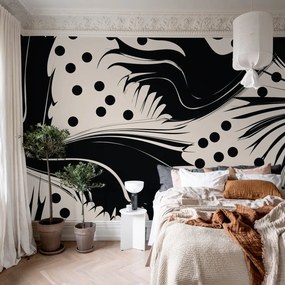 Fototapet, Modern Graphic, Graphite, Rebel Walls