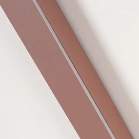 Brilagi - Aplică LED de perete pentru exterior LINEAR, 8W, 230V, 3000K, IP65, 30 cm, maro, CRI 90