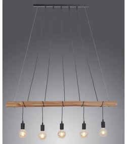 Leuchten Direkt 15515-18 - Lustră pe cablu DAMIAN 5xE27/60W/230V