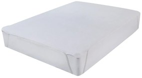 Protectie Saltea Impermeabila, Microfibra, 90x200 cm, Alb, 05602