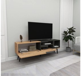 Masă TV/Dulap Monuma (pin atlantic + antracit) . 1095321