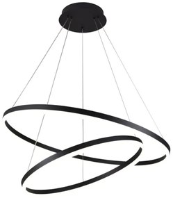 Lustră LED dimabilă pe cablu LED/100W/230V 3000-6500K + telecomandă