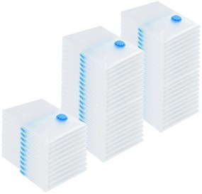 vidaXL Saci de depozitare cu vid cu depozitare 50 pcs 70 x 50 cm