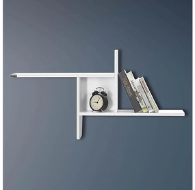 Poliță de perete albă 50x100 cm