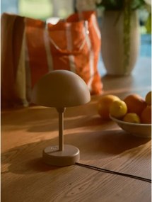 Nordlux - Lampă de masă LED reîncărcabilă, dimerizabilă pentru exterior ELLEN LED/2,8W/3,7V IP44 maro
