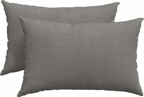 vidaXL Perne pentru canapea 2 pcs Gri deschis 60 x 40 cm