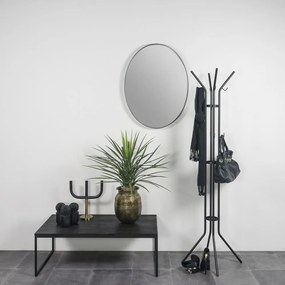 Cuier negru din metal ø 40x170 cm Jessy – Spinder Design