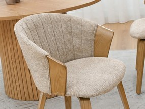 Scaun Gurman (bej + stejar). 1111074