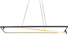 Trio - Lustră LED reglabilă suspendată pe cablu EDGE LED/35W/230V 2300/3000/4000K, negru