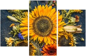 Tablou - Flori de toamnă (90x60 cm)