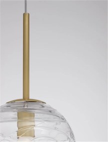 Pendul modern design decorativ COEN auriu D-25cm