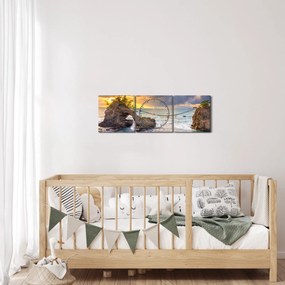 Tablou - Hatago Iwa (cu ceas) (90x30 cm)