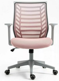 Scaun de birou Q320 roz/gri