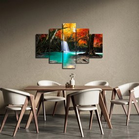 Tablou - Laguna de Smarald (150x105 cm)