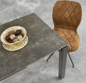 Set masa ceramica si metal Horizon + 4 scaune K237