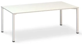 Masa de intalnire ProOffice 200 x 100 cm, alba