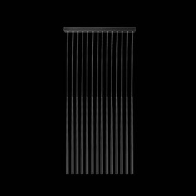 Lustra LED design modern minimalist 45cm Louise 14 black ZZ AZ3423