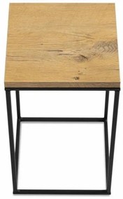 Suport flori BASICLOFT 40x24 negru/maro