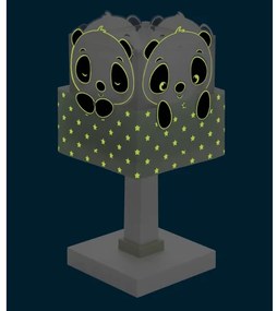 Lampă pentru copii PANDA 1xE14/40W/230V verde Dalber 63161H