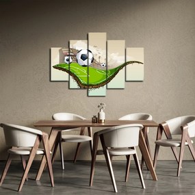 Tablou - Teren de fotbal (150x105 cm)