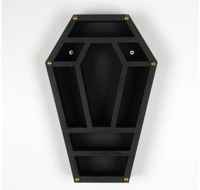 Raft decorativ de perete Ketina 1 (negru) . 1093676
