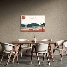 Tablou - Peisaj ilustrat (90x60 cm)