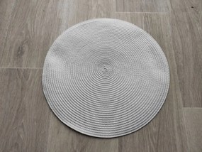 Servet de masă rotund de 35 cm - alb