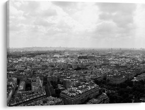 Tablou - Acoperișuri clădirilor din Paris (70x50 cm)