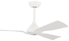 Ventilator de tavan d. 132 cm IP44 alb + telecomandă