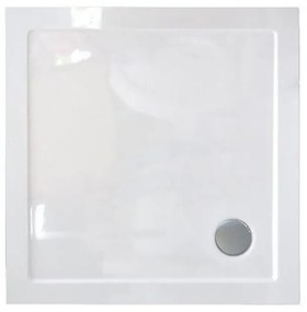 Cădiță de duș Gemini pătrată joasă 90x90x4 SMC