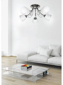 Lustră aplicată SIMPLI 5xE27/40W/230V