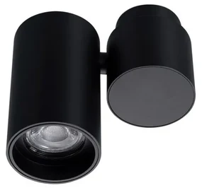 Spot modern directionabil aplicat tavan/plafon MAKALU 1 GU10 negru