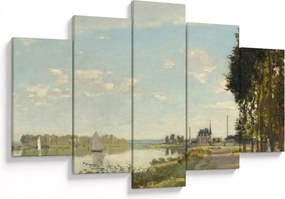 Tablou - Claude Monet, Argenteuil, reproducere (150x105 cm)