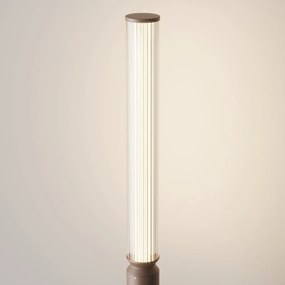Stalp LED iluminat exterior IP65 Lit maro H-198,5cm
