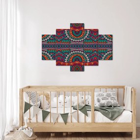 Tablou cu bastracție ornamentală (150x105 cm)