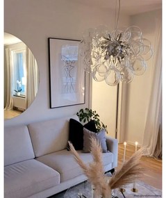 Lustră pe cablu ByRydens 4200440-7002 GROSS 8xG9/4W/230V transparent