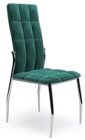 Set 4 scaune K416 velvet verde