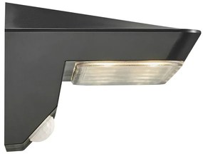 Lampa LED de perete solara cu senzor pentru iluminat exterior, stil modern IP44 Agena 2118221003 NL